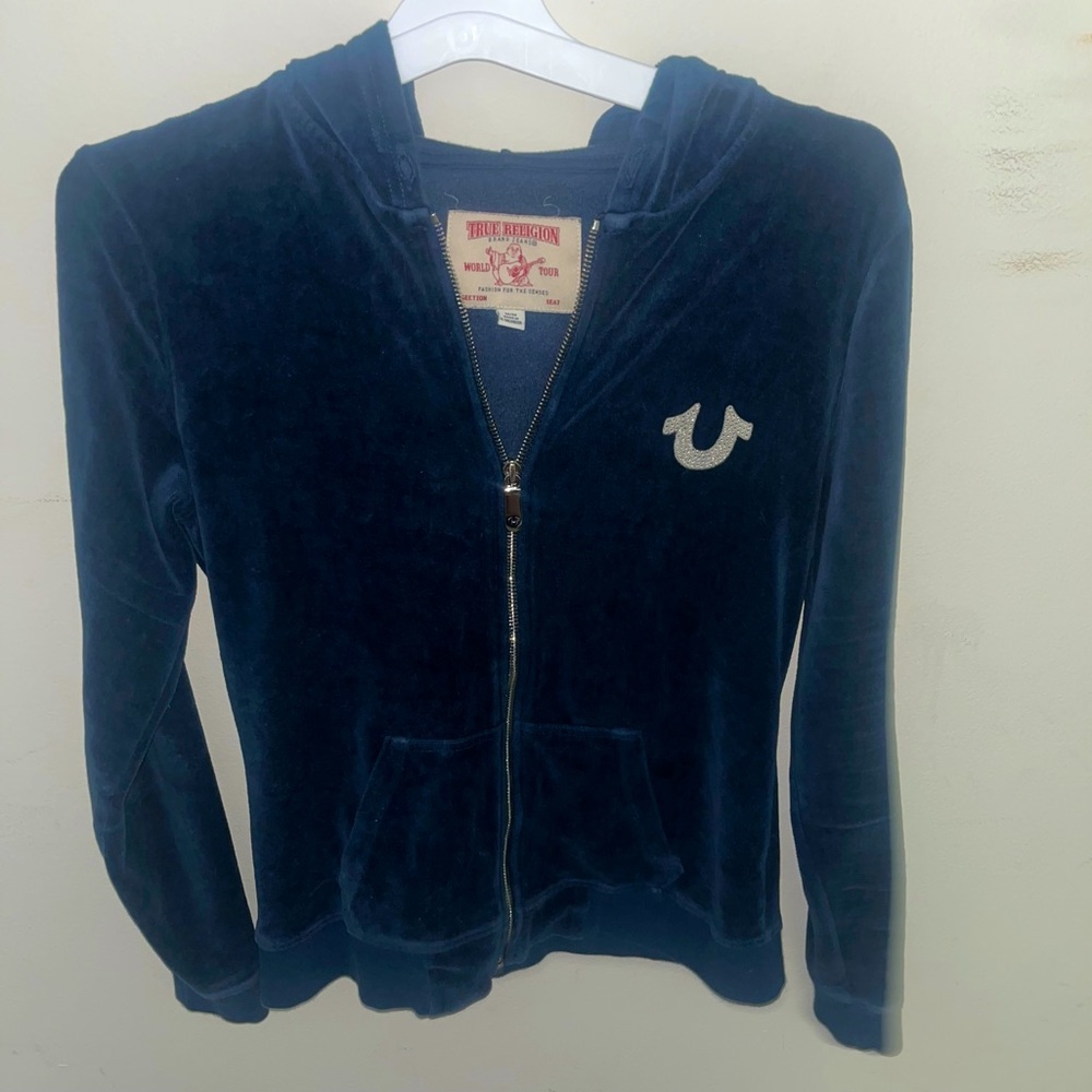 TRUE RELIGION ZIP UP JACKET